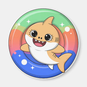 Aimant Bébé Requin Mignon Avec Flotteur   Enfants