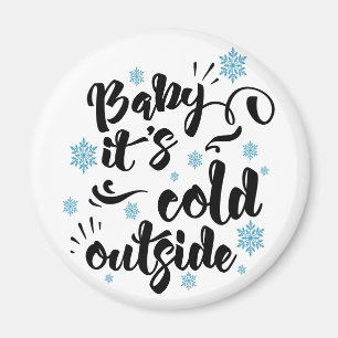 Aimant Bébé son froid typographie extérieure Vacances d'h