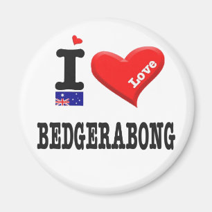 Aimant BEDGERABONG - I Love