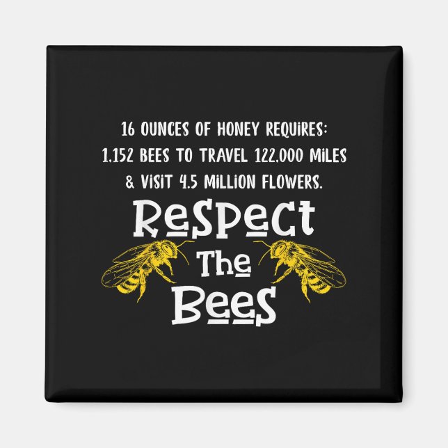 Aimant Beekeeng Fournitures Miel Bee Hive Bumble Bee Keep (Devant)