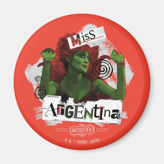 Aimant Beetlejus | Miss Argentine (Devant)