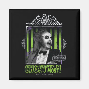 Aimant Beetlejus   Portrait "Ghost With the Most"