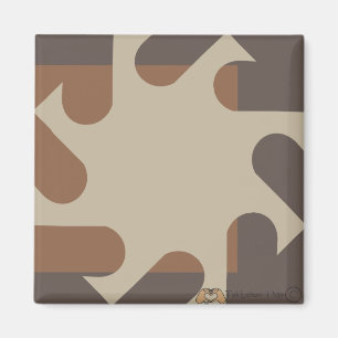 Aimant beige 1 de Sun Sponap