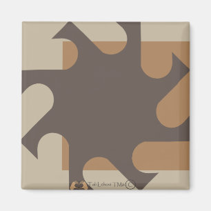 Aimant beige 2 de Sun Sponap