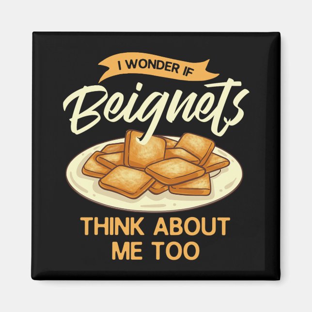 Aimant Beignet New Orleans French Quarter  (Devant)