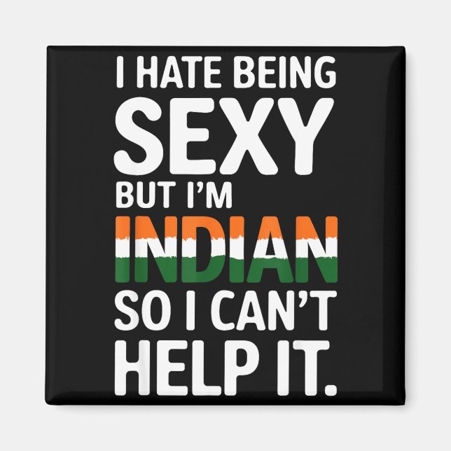 Aimant Being Y Indian Funny India  (Devant)