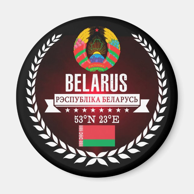 Aimant Bélarus (Devant)