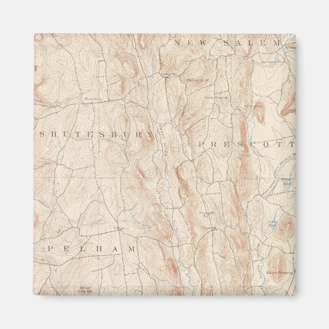 Aimant Belchertown, Massachusetts (Devant)