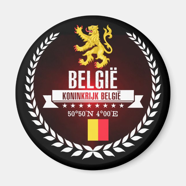 Aimant Belgique (Devant)