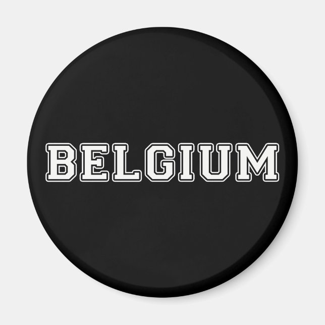 Aimant Belgique (Devant)