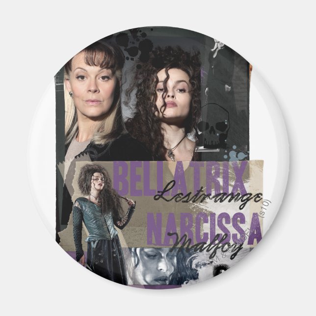 Aimant Bellatrix Lestrange et Narcissa Malfoy (Devant)