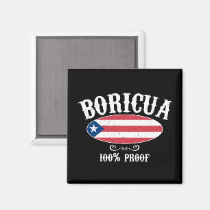 Aimant Belle Boricua Porto Rico 100%