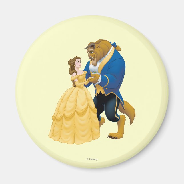 Aimant Belle et bête dansante (Devant)