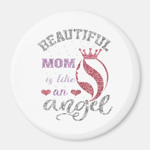 Aimant Belle maman est comme un ange