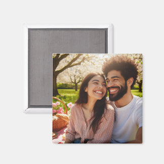 Aimant Belle mémoire photo garde personnalisée