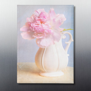 Aimant Belle rose rustique Peony