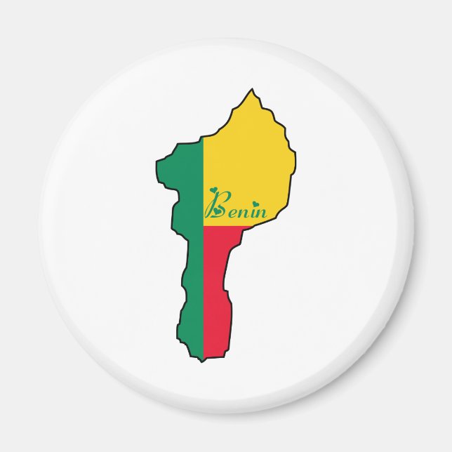 Aimant Bénin cool (Devant)