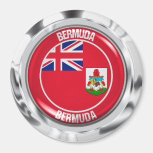Aimant Bermuda Round Emblem