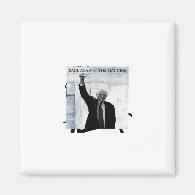 Aimant Bernie Sanders - Rage contre la machine (Devant)