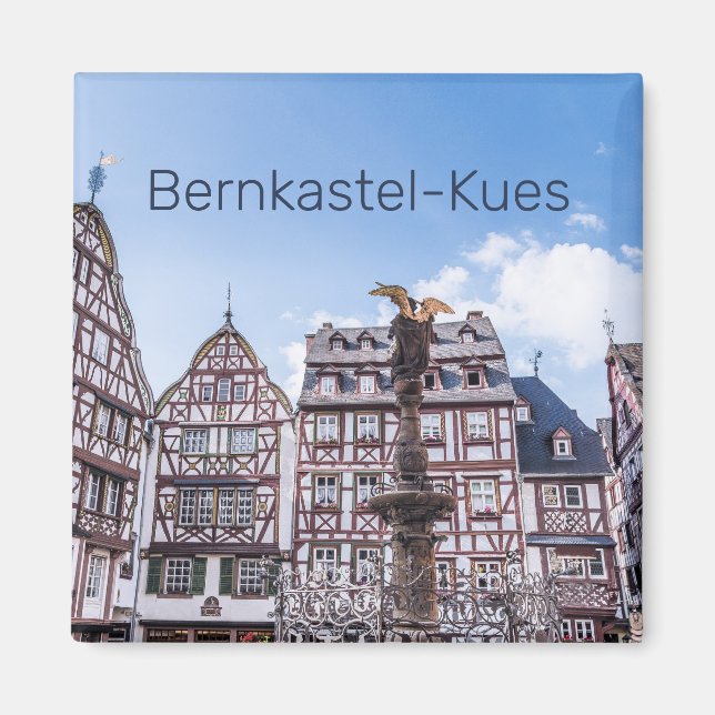 Aimant Bernkastel-Kues Façades historiques Allemagne Souv (Devant)