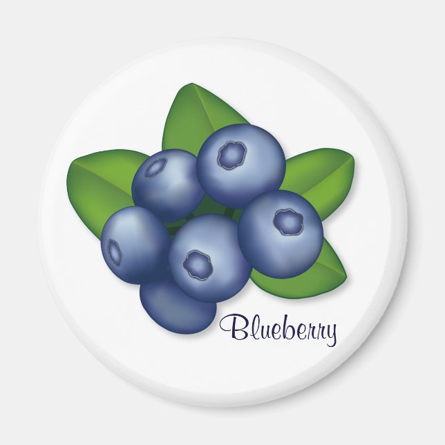 Aimant Berry, Berry Blueberry (Devant)