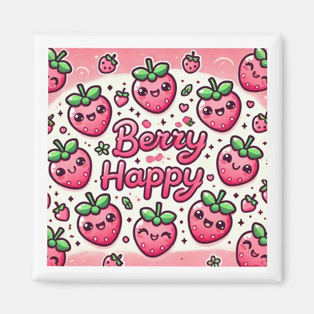 Aimant Berry Happy (Devant)