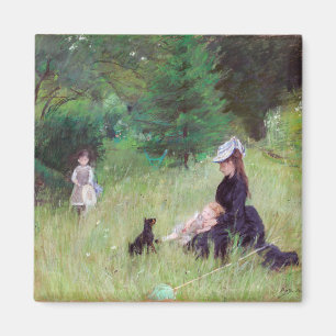 Aimant Berthe Morisot - Dans un parc