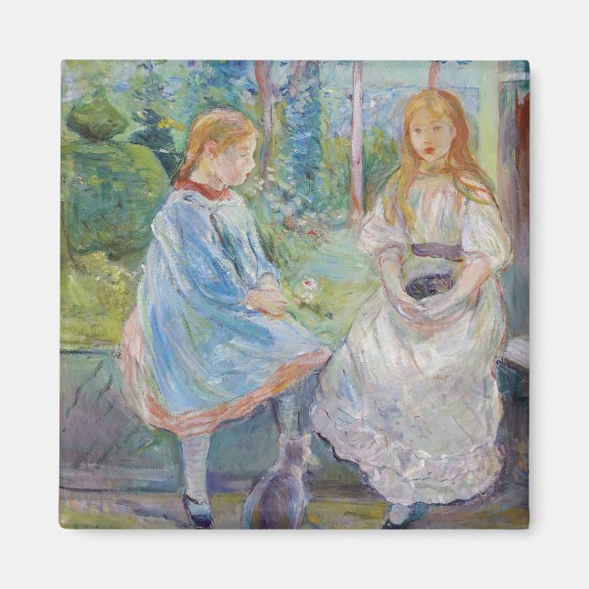 Aimant Berthe Morisot - Jeunes filles à la fenêtre (Devant)