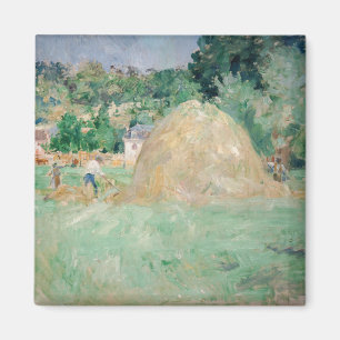 Aimant Berthe Morisot - Les piles de Haystacks à Bougival
