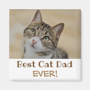 Aimant Best Cat Dad Ever Photo