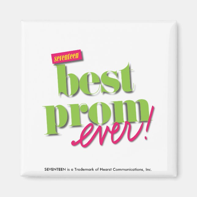 Aimant Best Prom Ever - Vert (Devant)
