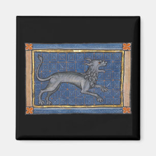 Aimant Bestiaire médiéval Hyena c. 1270