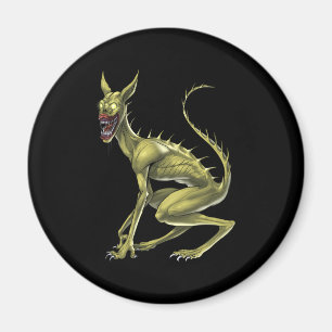 Aimant Bête de cristaux de Chupacabra