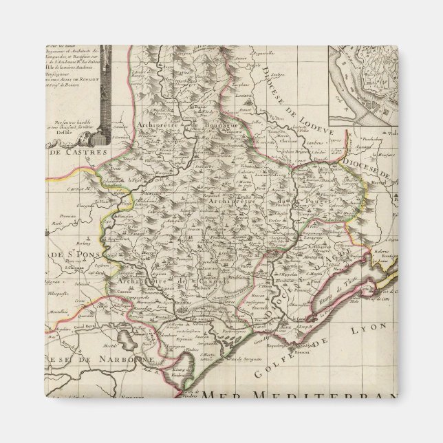 Aimant Béziers France (Devant)