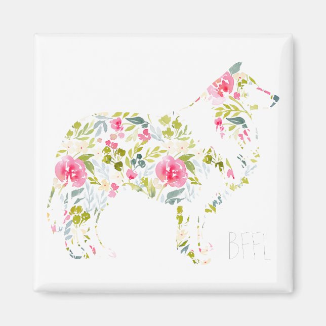 Aimant BFL Collie (Devant)