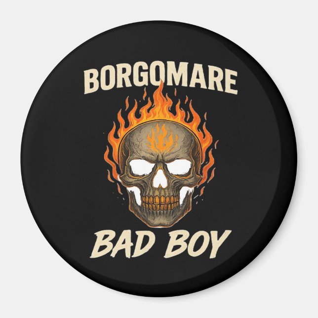 Aimant Bgm Mauvais - Squelette Mains Coeur (Devant)