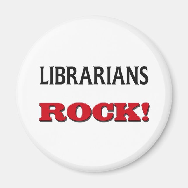Aimant Bibliothécaire Rock (Devant)