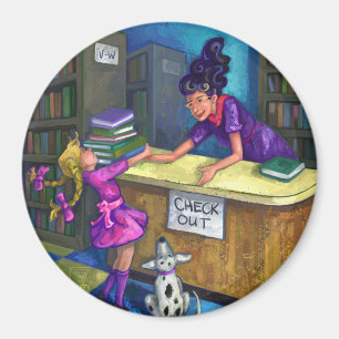 Aimant Bibliothèque Récupérer l'oeuvre