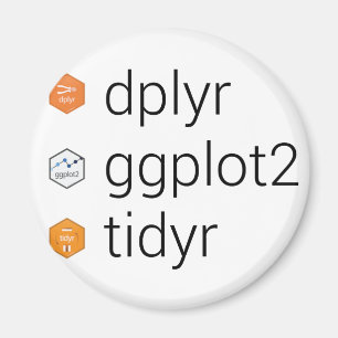 Aimant Bibliothèques de Tidyverse : dplyr, ggplot2, tidy