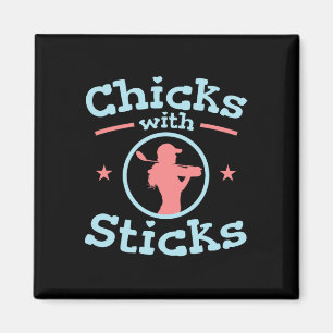 Aimant Bicks Avec Bâtons Golf Club Femmes