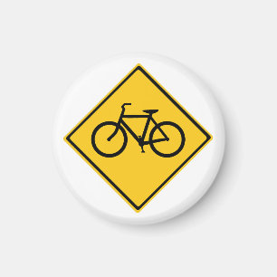 Aimant Bicyclette pour panneau routier