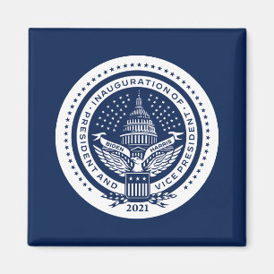 Aimant Biden Harris Logo Inaugural Jour d'Inauguration 20