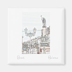 Aimant BiélorussiБ е л а р у с  de  de Brest ь 