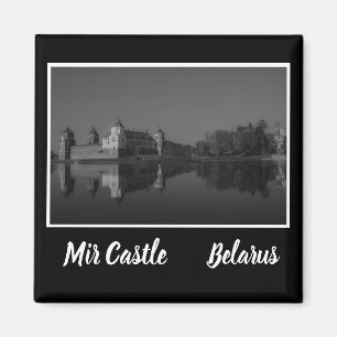 Aimant Biélorussie Беларусь Architecture du château de Mi