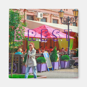 Aimant Biélorussie Беларусь Brest Брэст Брест Architectur