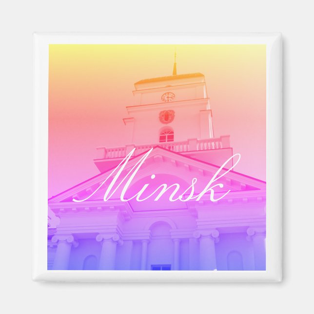 Aimant Biélorussie Magnat d'architecture de la ville de M (Devant)