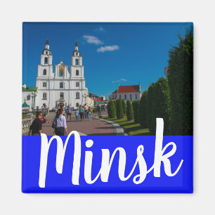 Aimant Biélorussie Minsk М и н с к Architecture Cityscape