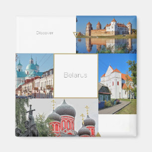 Aimant Biélorussie Mir Château Eglises Architecture Magne
