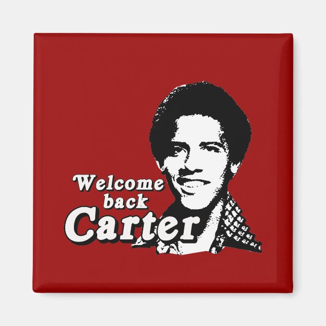 Aimant Bienvenue à Carter (Devant)