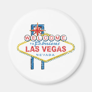 Aimant Bienvenue à Fabulous Las Vegas